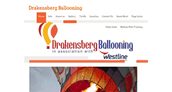 Desktop Screenshot of drakensbergballooning.com